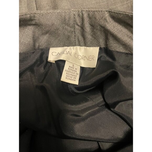 Casual Corner steel grey suit - Picture 3 of 6